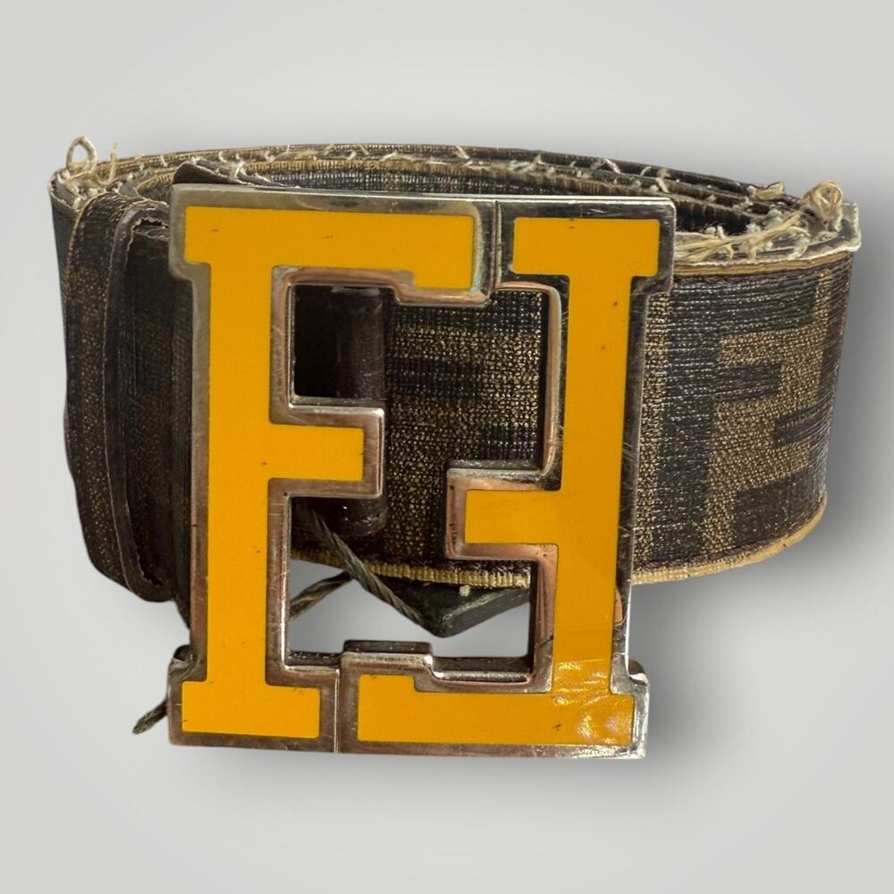 Fendi Men's Brown Belt